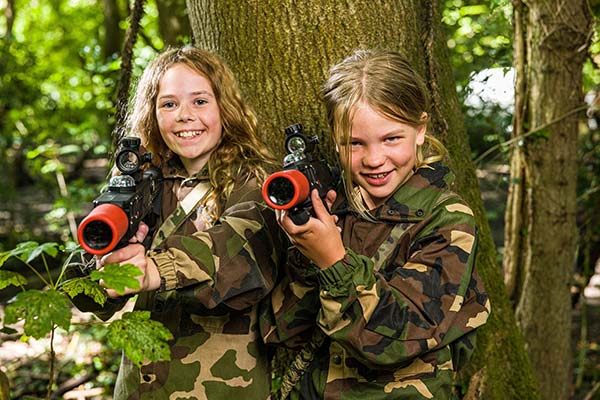 Forest Laser tag communication